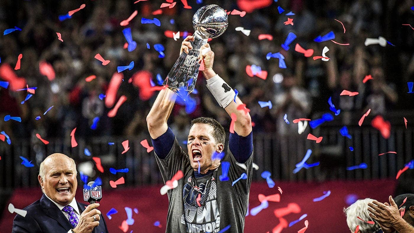 Tom Brady jogador com mais participações e vitórias no Super Bowl