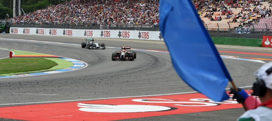 Bandeira azul da Fórmula 1