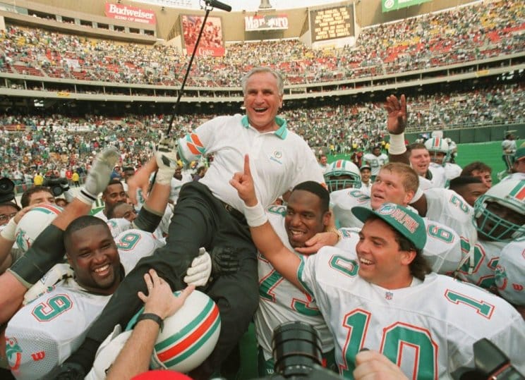 Don Shula treinador de futebol americano