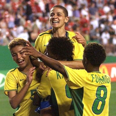 Sissi, do Brasil, foi artilheira da Copa do Mundo de futebol feminino de 1999