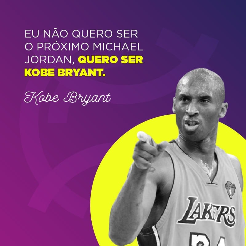 Frase de Kobe Bryant sobre Michael Jordan