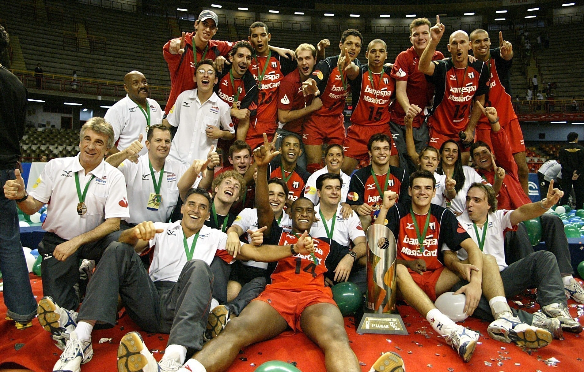 Banespa campe&atilde;o da Superliga Masculina