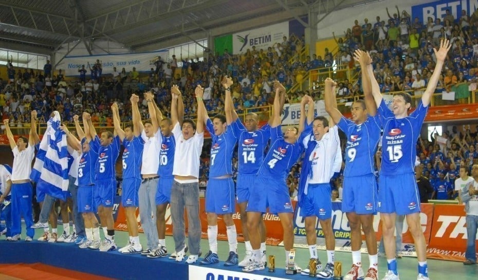 Minas campe&atilde;o da Superliga Masculina em 2006-2007