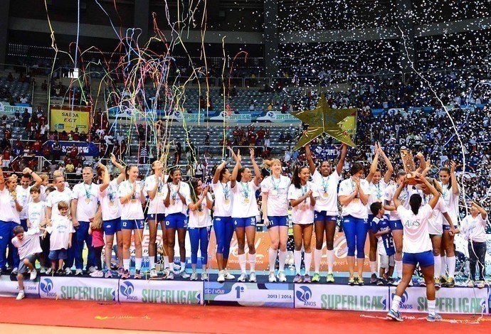 Rexona-Ades campeão Superliga Feminina 2013/2014