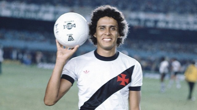 Roberto Dinamite, maior artilheiro da história do Campeonato Brasileiro