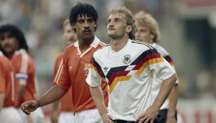 Camisa da Alemanha na Copa de 1990