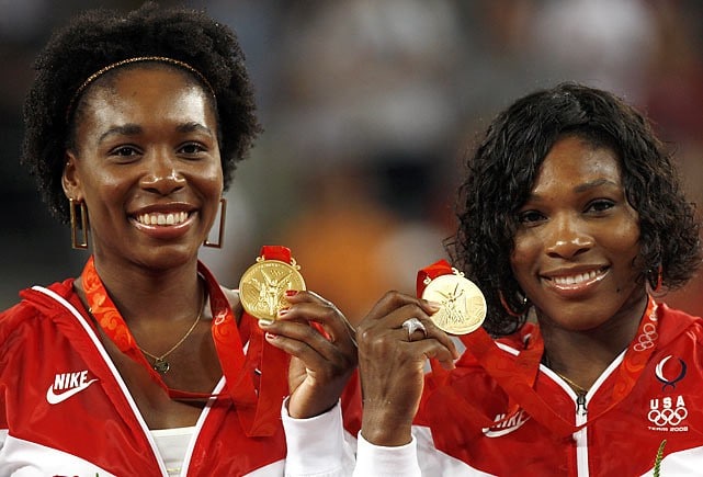 Venus e Serena Williams campe&atilde;s ol&iacute;mpicas