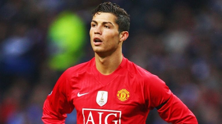 Cristiano Ronaldo no Manchester United