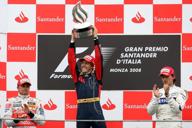 Primeira vitória de Sebastian Vettel