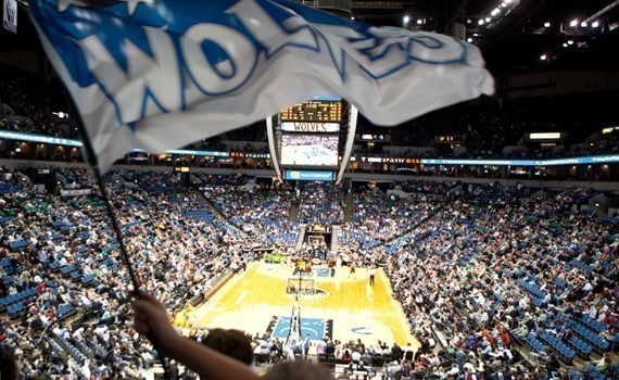 Target Center arena do Minnesota Timberwolves