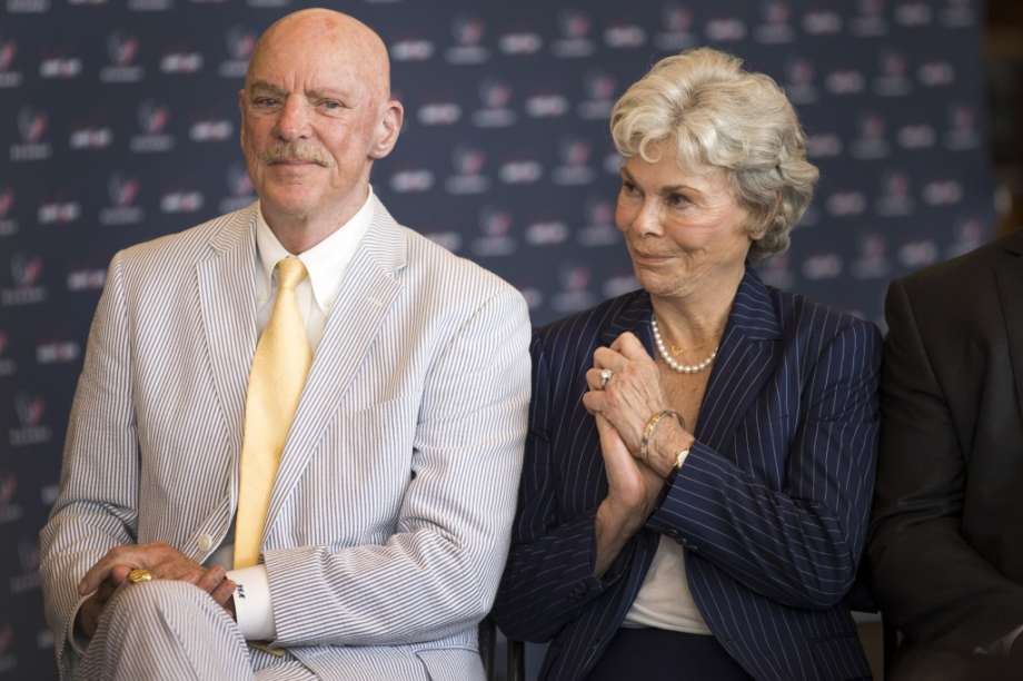 Bob McNair e Janice MacNair donos do Houston Texans