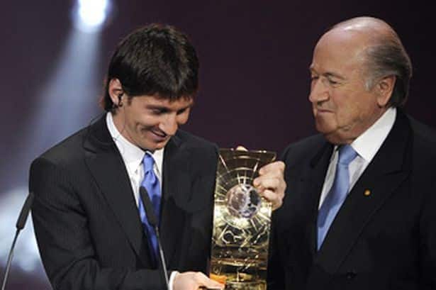 Lionel Messi melhor jogador do mundo 2009