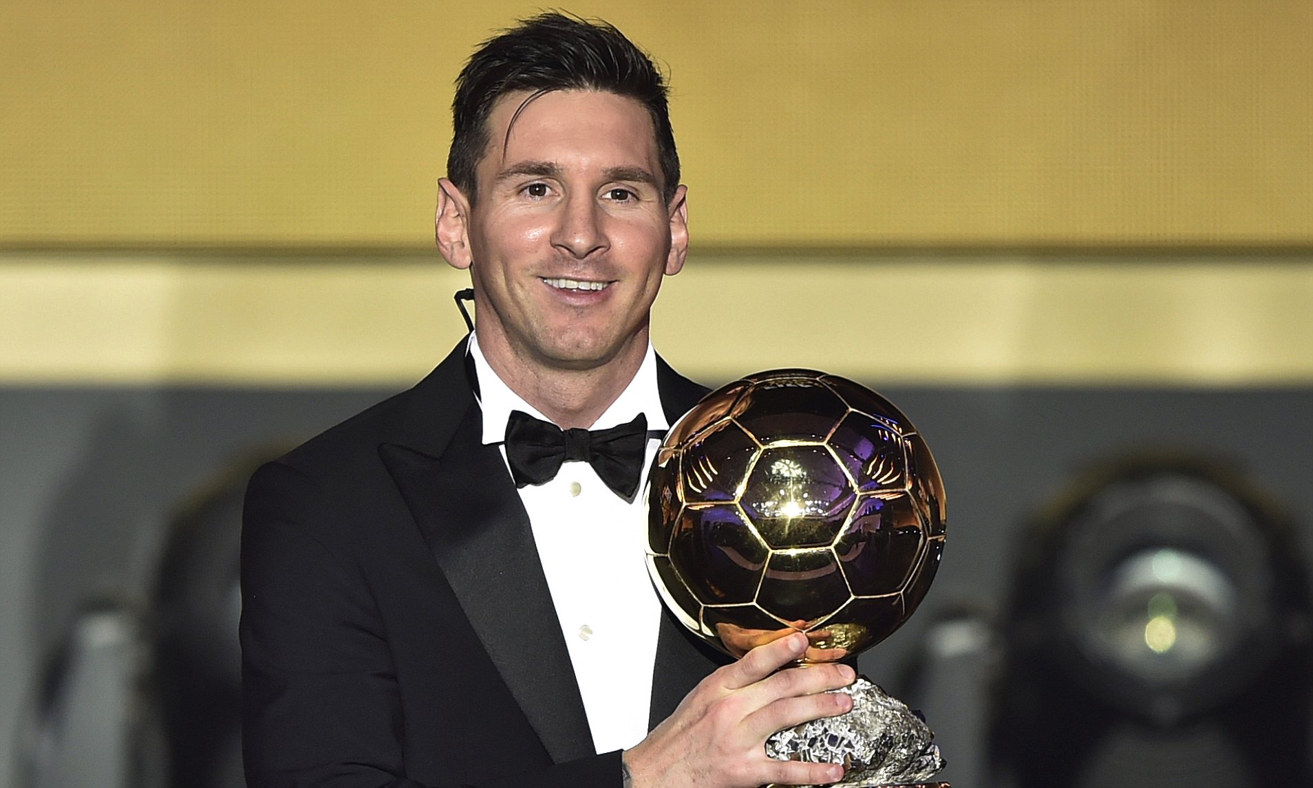 Lionel Messi melhor jogador do mundo de 2015