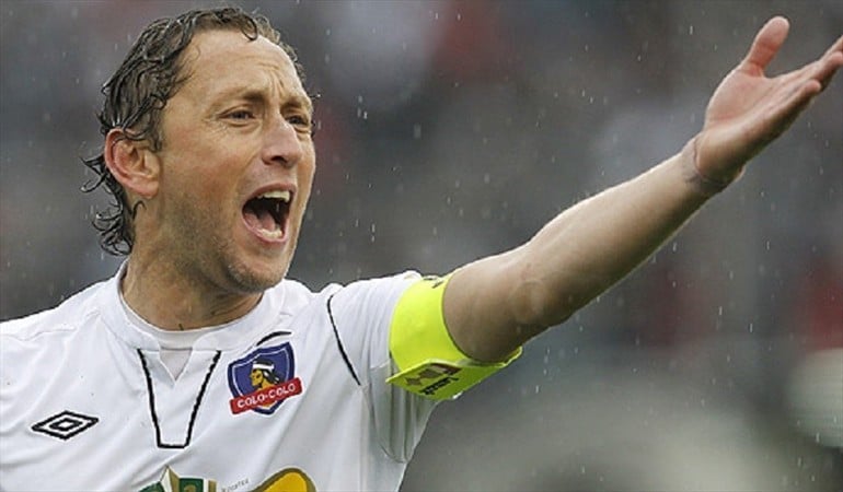 Luis Mena jogador com mais t&iacute;tulos do Campeonato Chileno