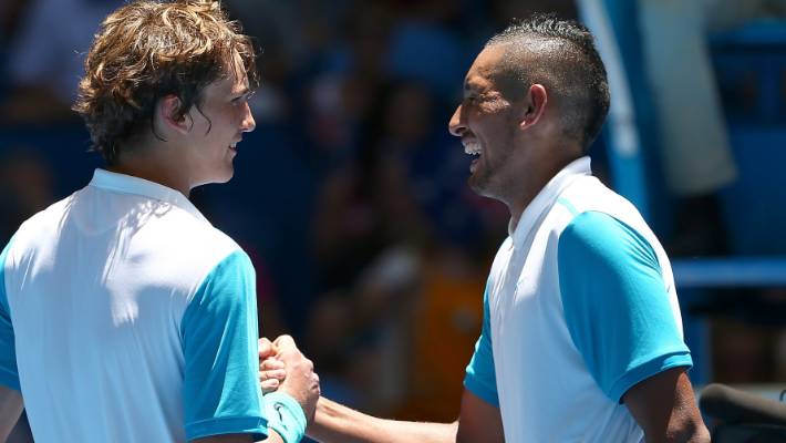 Alexander Zverev e Nick Kyrgios