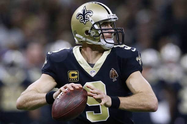 Drew Brees quarterback New Orleans Saints