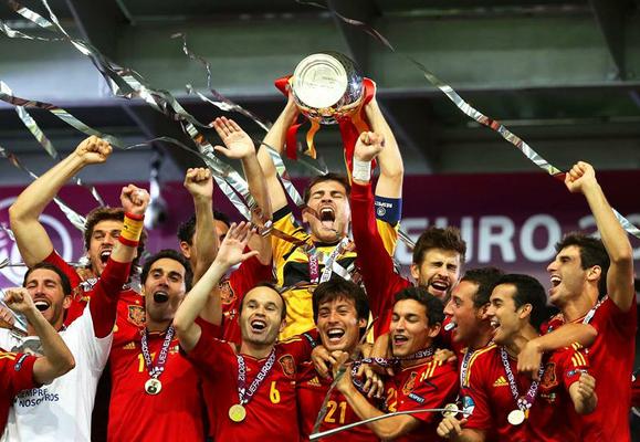 Espanha campe&atilde; da Eurocopa 2012