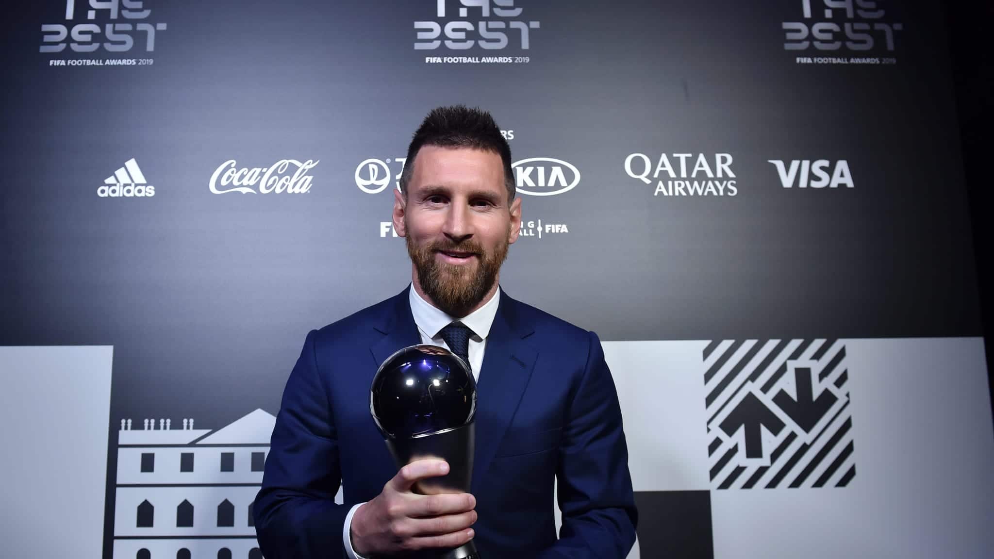 Lionel Messi melhor jogador do mundo de 2019
