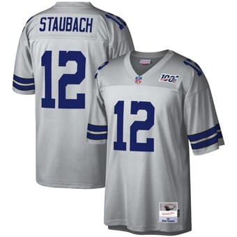 Camisa Dallas Cowboys Retr&ocirc; Roger Staubach