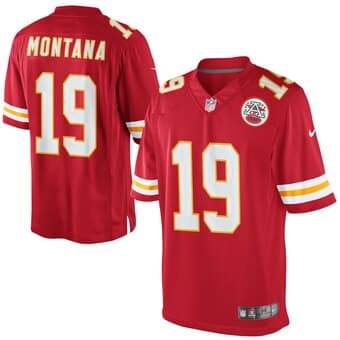 Camisa Kansas City Chiefs Retr&ocirc; Joe Montana