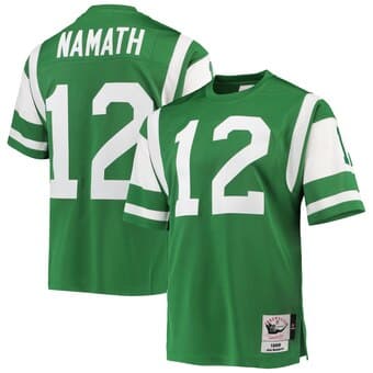 Camisa New York Jets Retr&ocirc; Joe Namath
