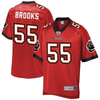 Camisa retr&ocirc; Tampa Bay Buccaneers Derrick Brooks