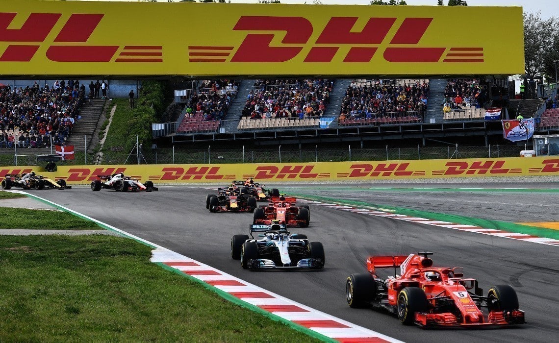 DHL patrocinadora da F&oacute;rmula 1