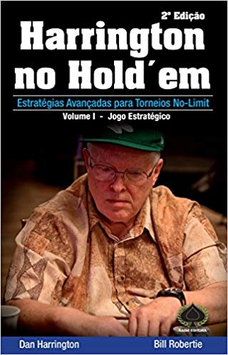Livro de poker Harrington no Hold'em