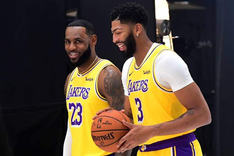 Camisa do Los Angeles Lakers 2019/2020
