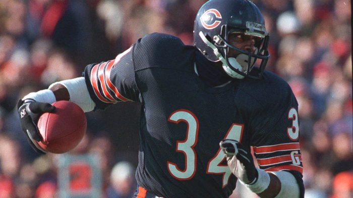Walter Payton maiores jogadores de futebol americano de todos os tempos