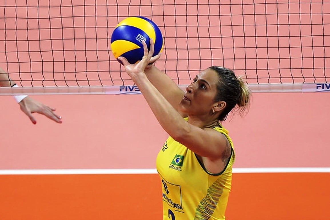 Dani Lins levantadora sele&ccedil;&atilde;o brasileira