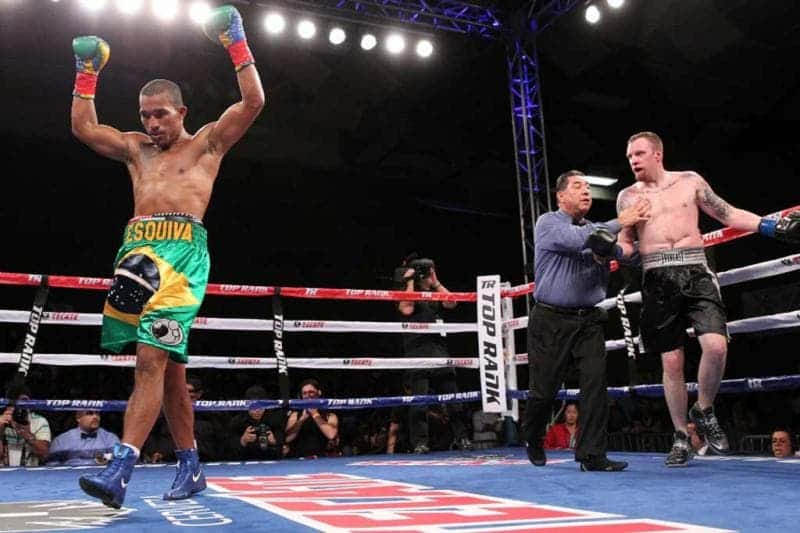 Esquiva Falc&atilde;o no boxe profissional