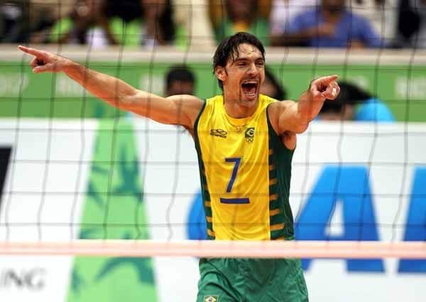 Giba conquistou tr&ecirc;s medalhas ol&iacute;mpicas pela Sele&ccedil;&atilde;o Brasileira