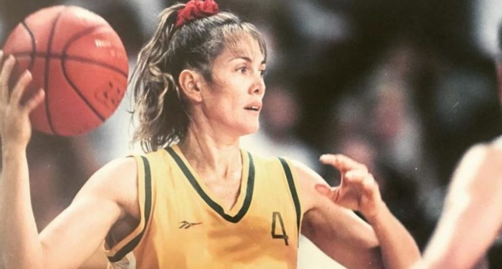 Hortência na seleção brasileira de basquete feminino