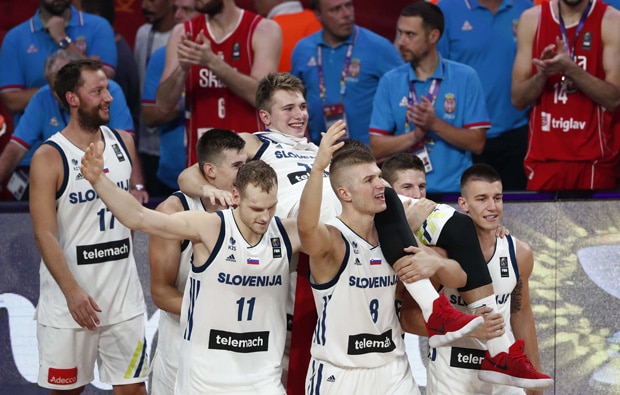 Luka Doncic campeão da EuroBasket pela Eslovênia
