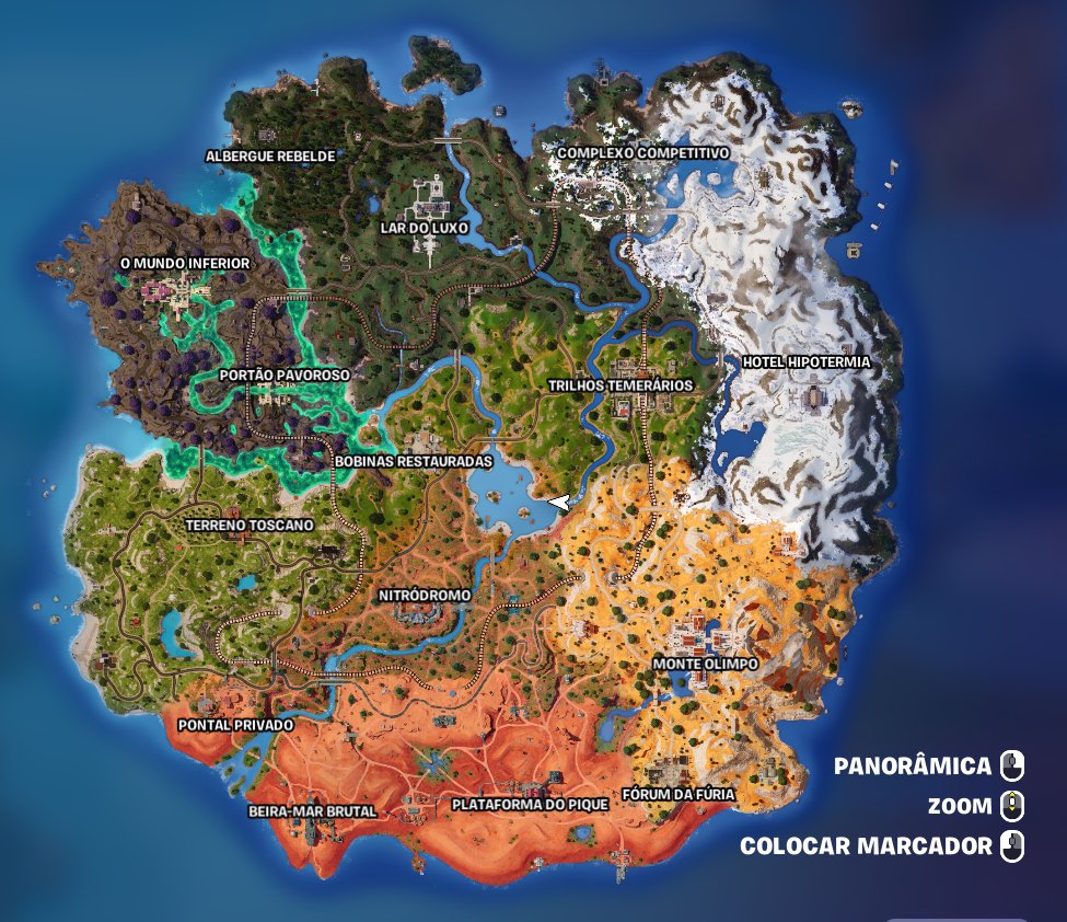 Mapa Fortnite