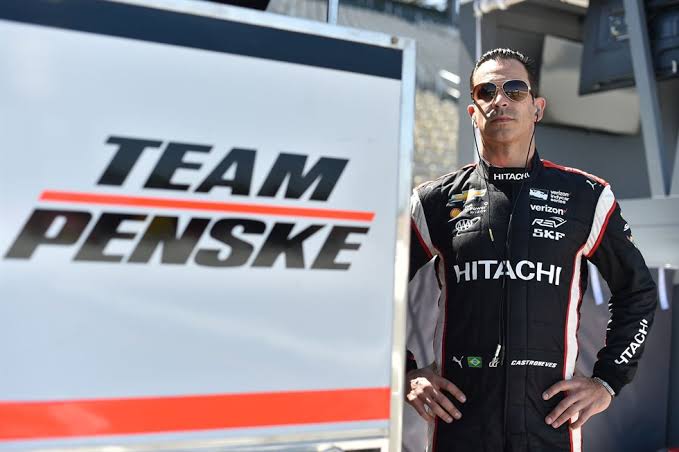 H&eacute;lio Castroneves na F&oacute;rmula Indy