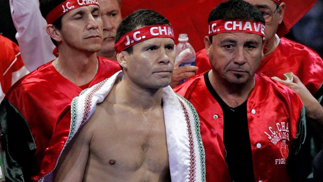 Julio C&eacute;sar Ch&aacute;vez melhor lutador mexicano de boxe de todos os tempos