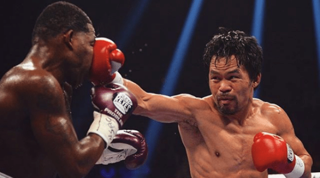 Manny Pacquiao boxe