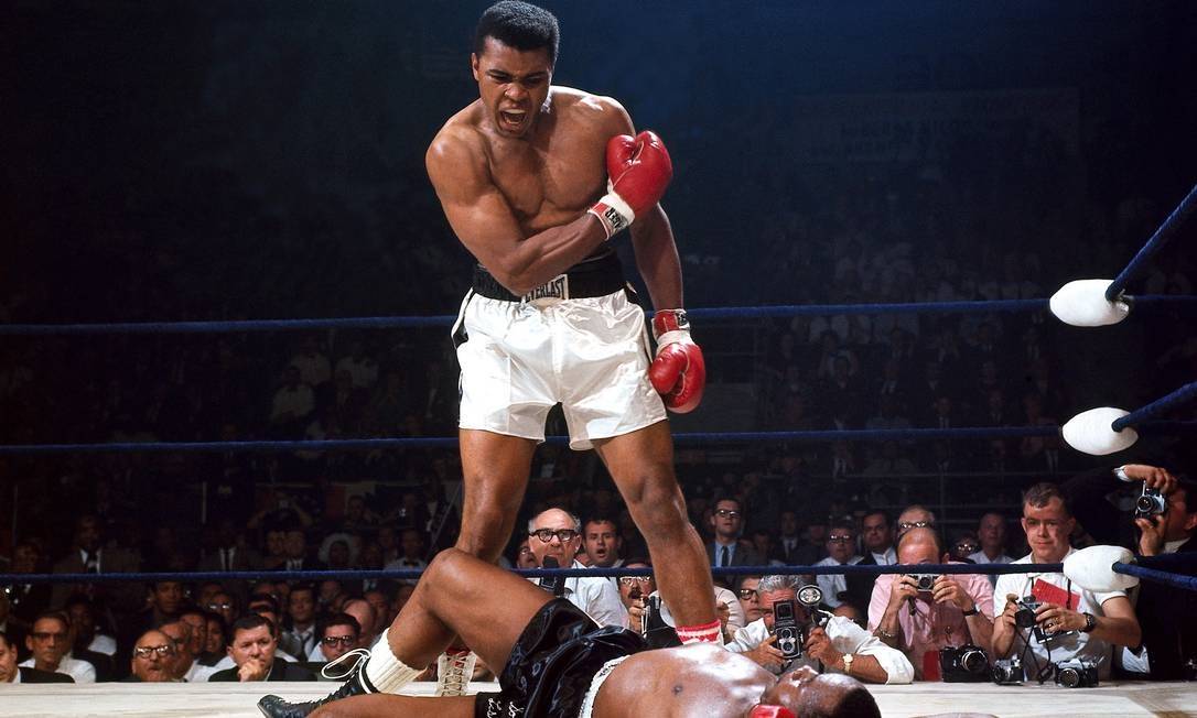 Muhammad Ali &eacute; o maior lutador de boxe de todos os tempos