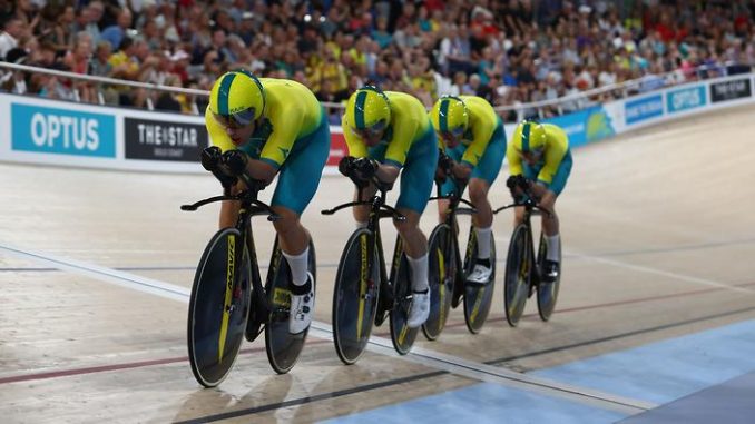 Persegui&ccedil;&atilde;o por equipes no ciclismo de pista