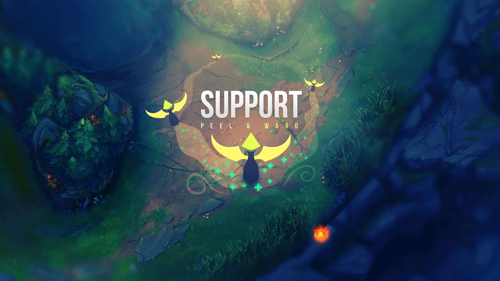 posições do lol suporte
