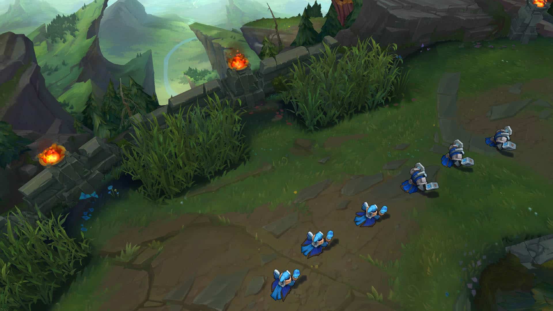 posições do lol top