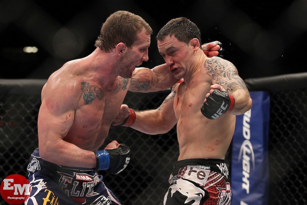 Frankie Edgar e Gray Maynard fizeram lutas hist&oacute;ricas no UFC