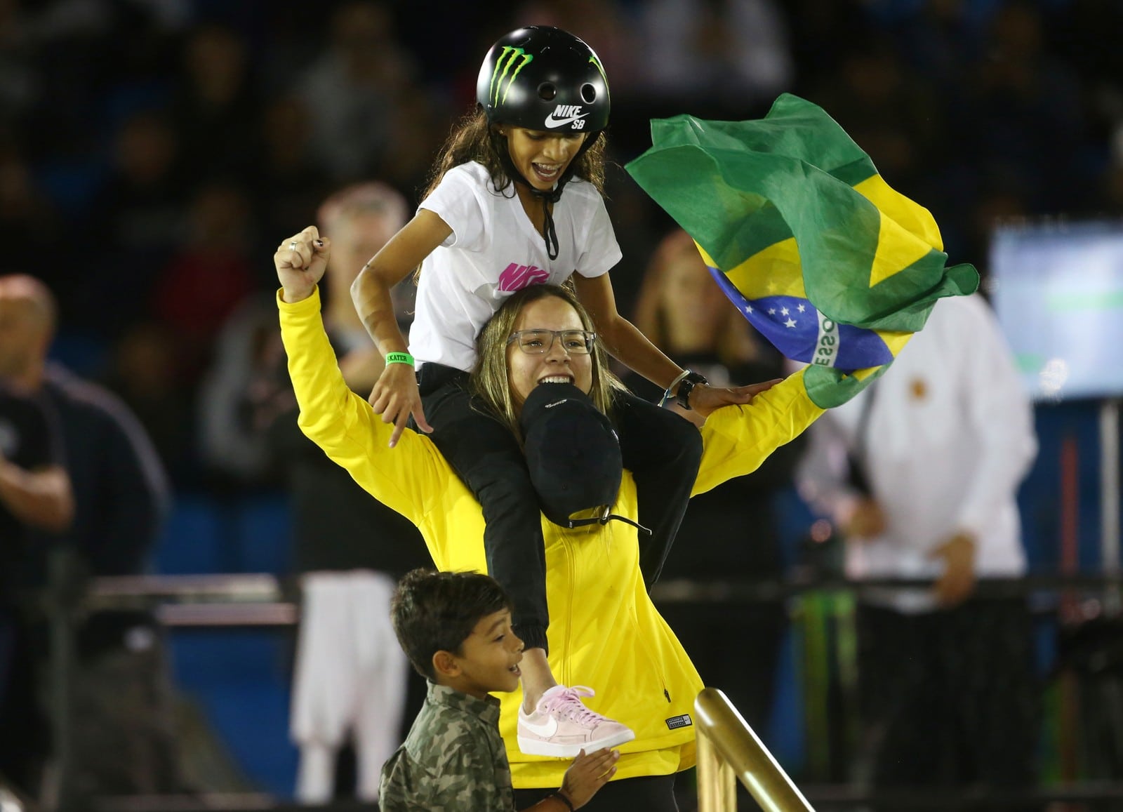 Pamela Rosa campeã mundial e Rayssa Leal vice mundial de skate street