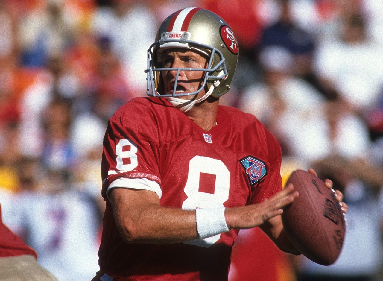 Steve Young melhores quarterbacks da hist&oacute;ria