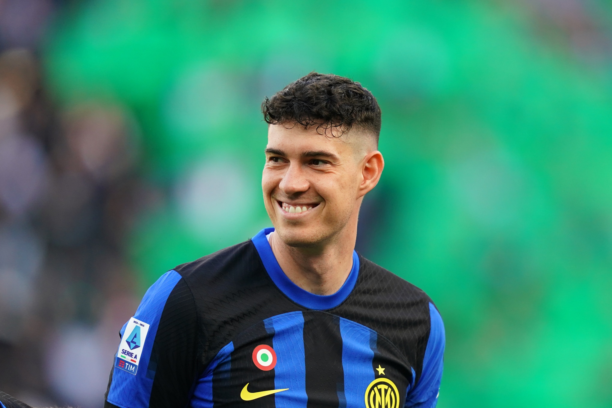 Alessandro Bastoni na Inter de Mil&atilde;o