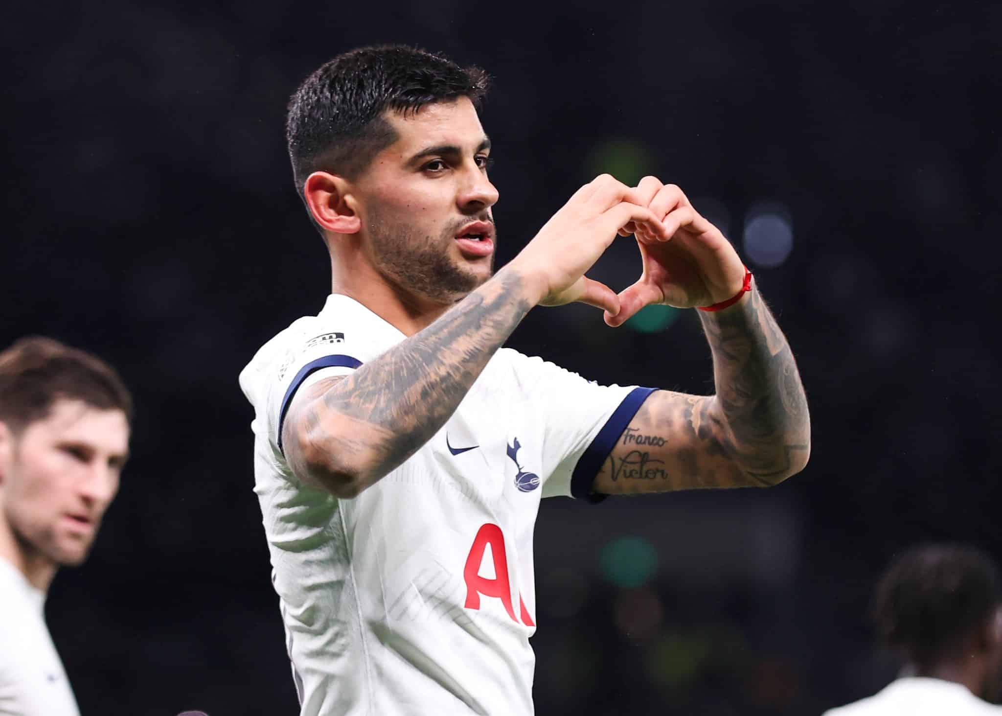 Cristian Romero no Tottenham