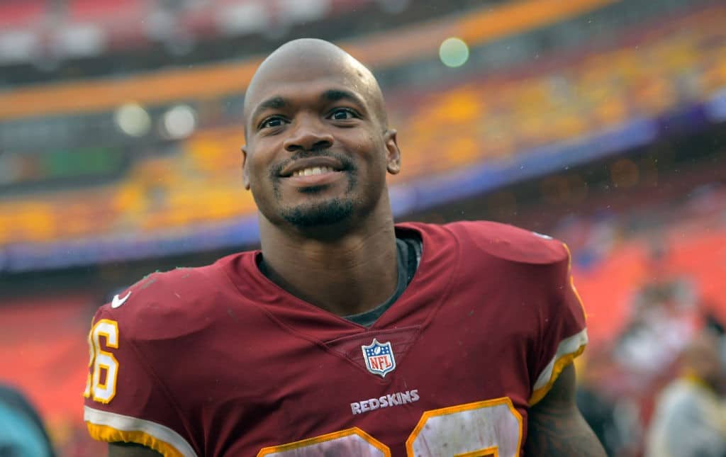 Adrian Petterson melhor running back da NFL atualmente
