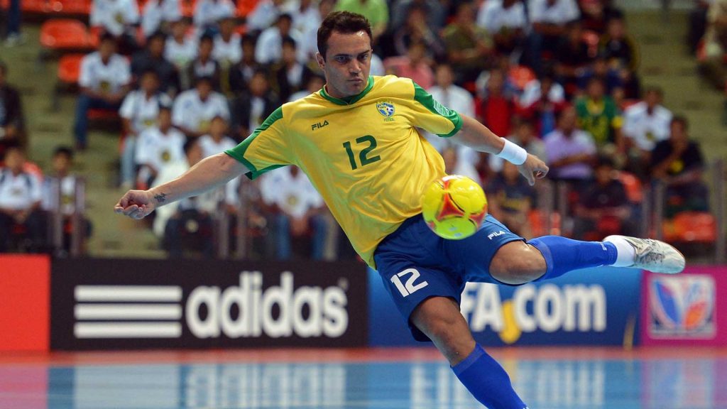 Falc&atilde;o comenta sobre participa&ccedil;&atilde;o do futsal no futebol: &ldquo;O futsal melhora qualquer caracter&iacute;stica de qualquer jogador de campo.&rdquo;